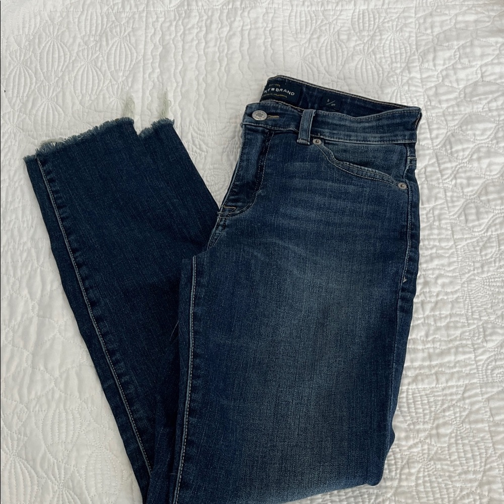 Lucky Brand Dark Wash Women's Ava skinny crop Jeans